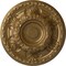 Ekena Millwork Granada Ceiling Medallion (Fits Canopies up to 7 1/8"), Hand-Painted Pale Gold, 23 1/2"OD x 2 3/4"P CM24GAPAS - alternate 1